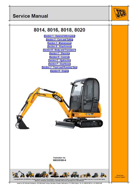 excavators manual pdf